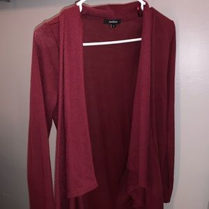 Maroon Cardigan